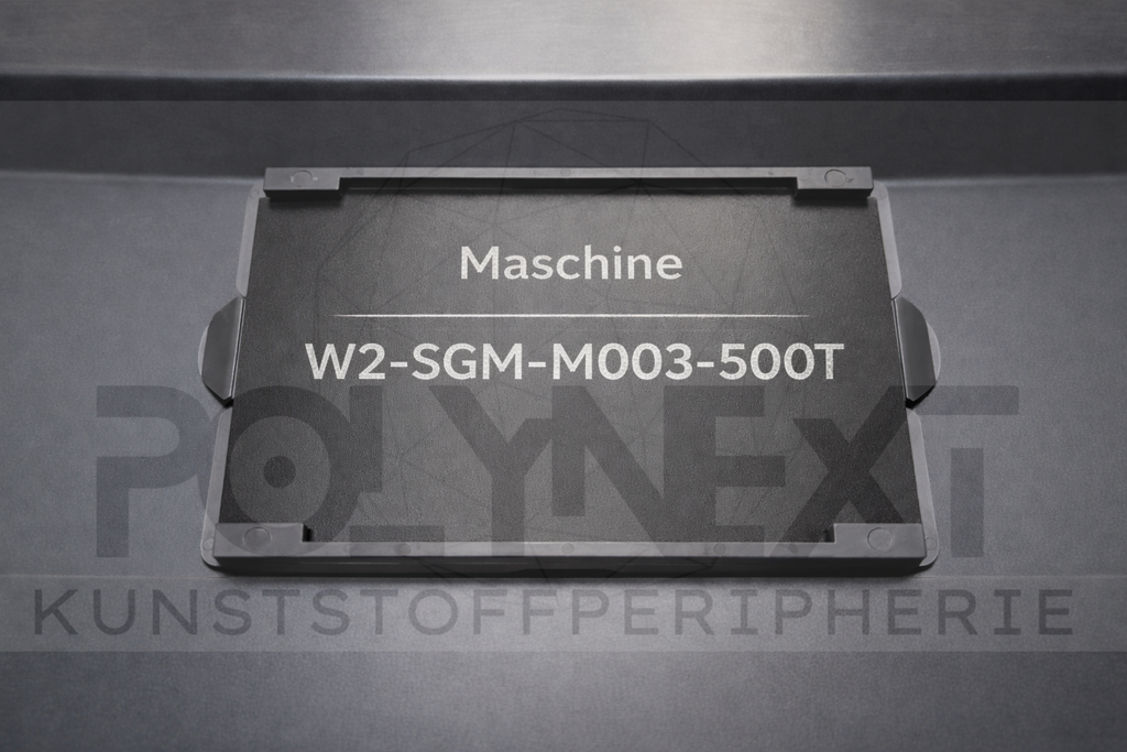 Individuelle Beschriftung Kennzeichnung - Maschinenbezeichnung 