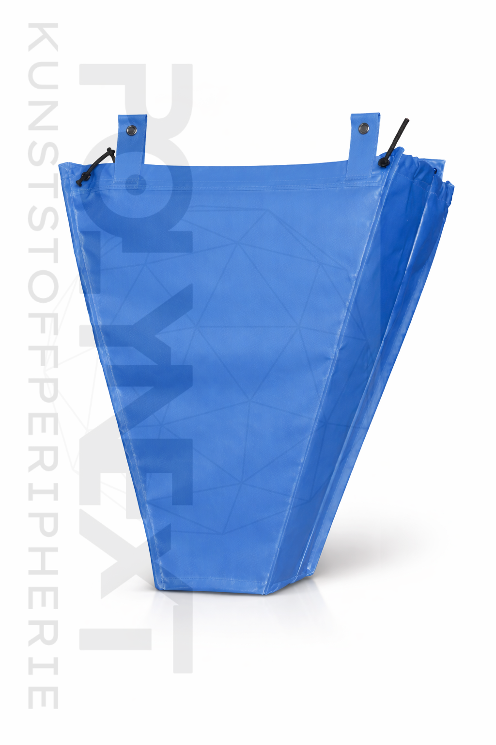 kegelförmiger Trichter Teileabwurf Förderband