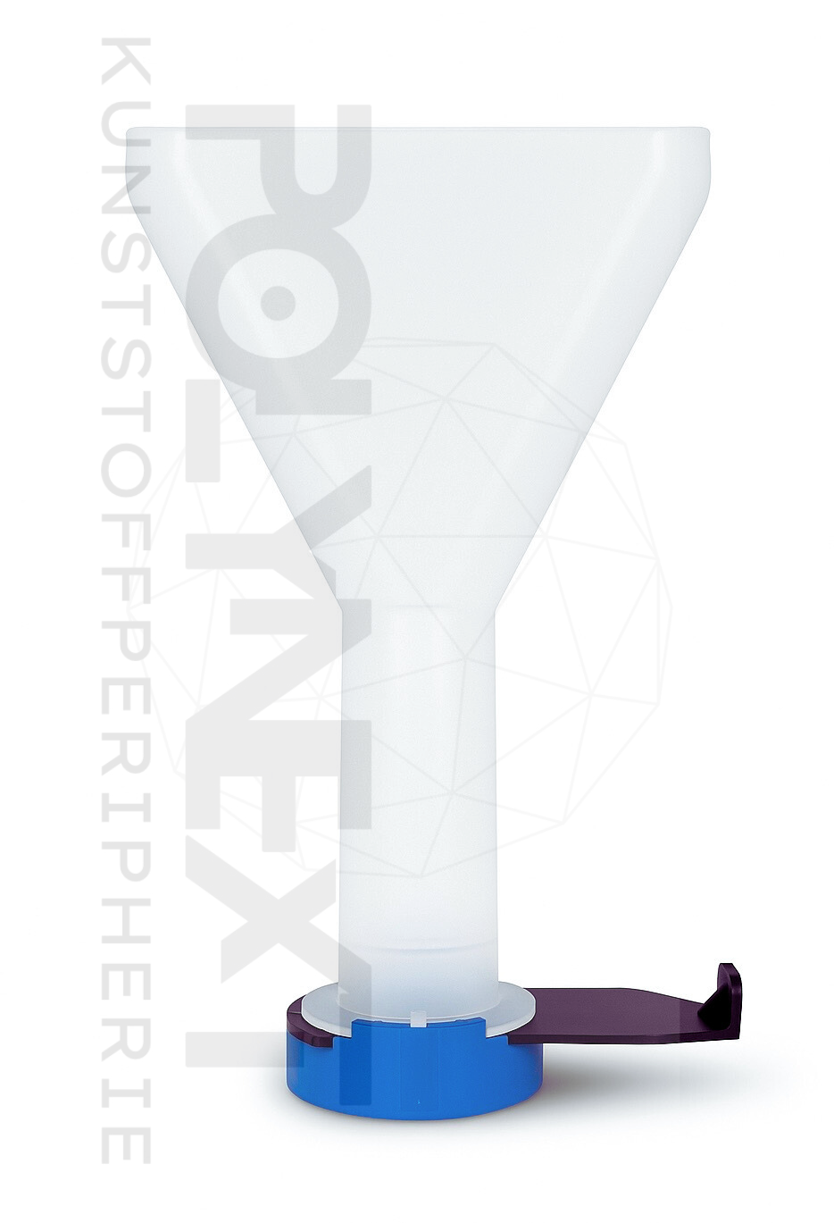 Granulattrichter - Absperrschieber - PolyNext Kunststoffperipherie