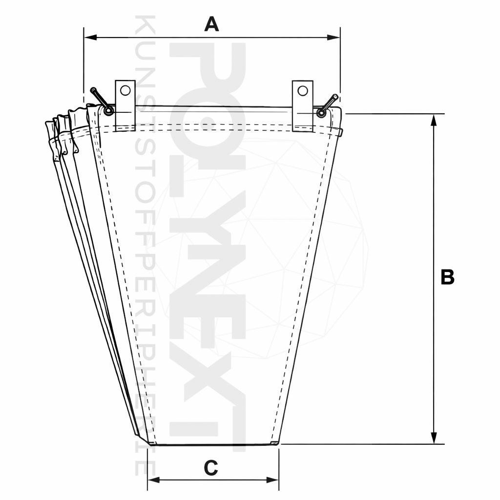 Ausfallsack - Skizze 