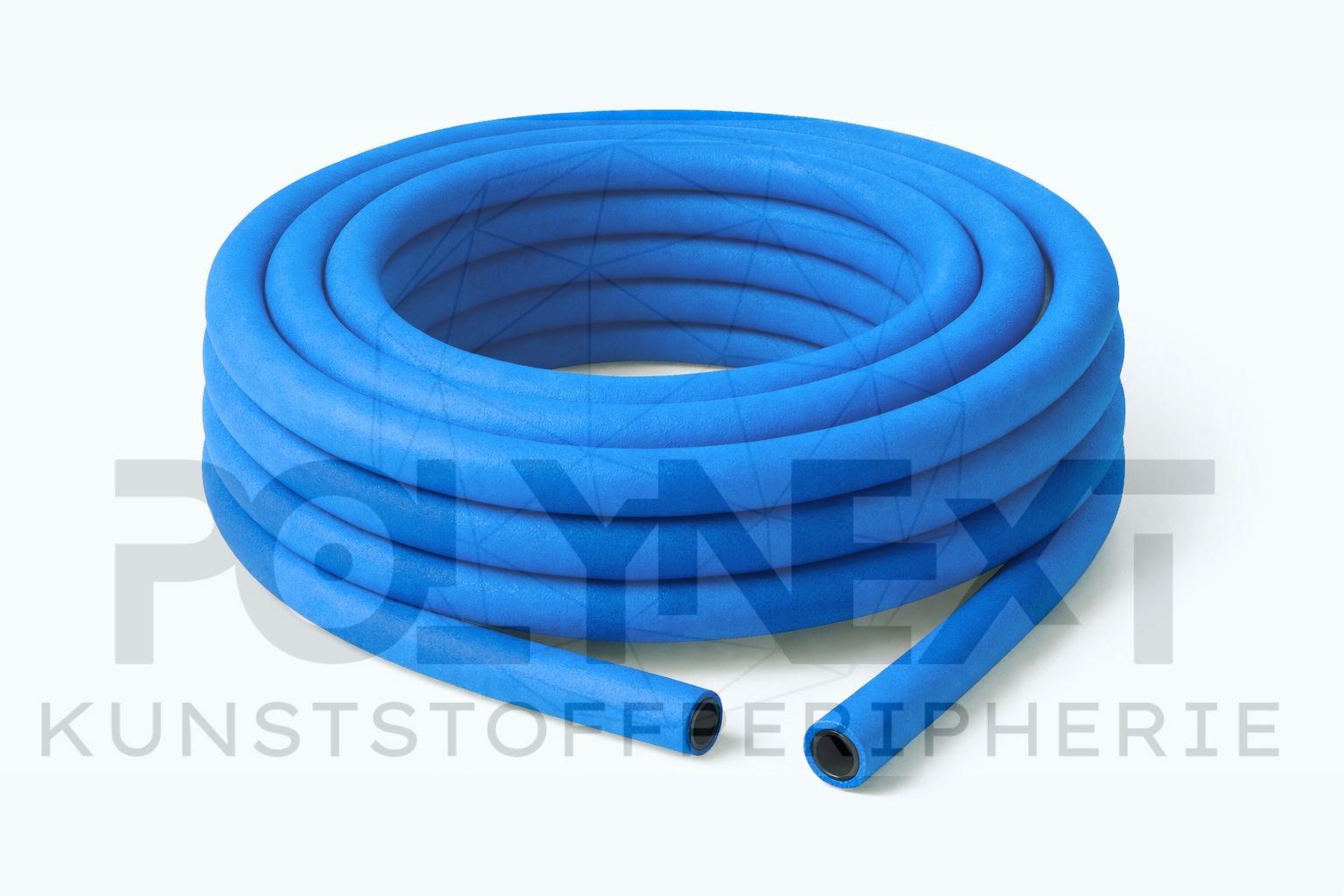 EPDM-Temperierschlauch hitzebeständig bis 100°C für Werkzeuge und Maschinen. 10mm - 13mm _ blau 